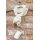 by basics Merino Kragen raw white