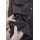 estomo Taffeta Hemdbluse mocca