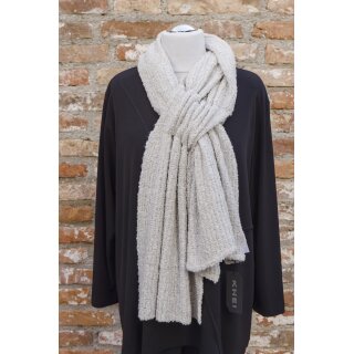 KHEI Boucle Schal mit Schlaufe marble