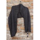 KHEI Boucle Schal mit Schlaufe anthra