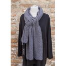 KHEI Boucle Schal mit Schlaufe smoky