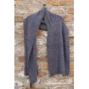 KHEI Boucle Schal mit Schlaufe smoky