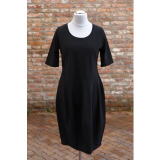 Zeitlos by Luana Ballonkleid Micro mit Halbarm  schwarz Gr.38 (Herstellergröße 2)