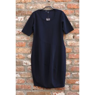 Zeitlos by Luana Ballonkleid Micro mit Halbarm  nachtblau Gr.38 (Herstellergröße 2)