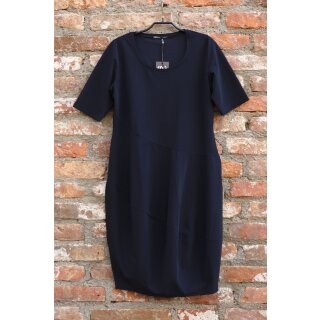 Zeitlos by Luana Ballonkleid Micro mit Halbarm  nachtblau Gr.40 (Herstellergröße 3)