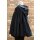 Hopsack Jacke mit Kapuze navy