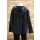 Hopsack Jacke mit Kapuze navy