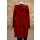 Longjacke Kapuze rot/schwarz