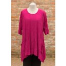 Hopsack Tunika A Form knitter pink