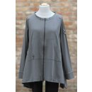 PLÜ PLUSLAVIE Mantel B 2007 Long grey