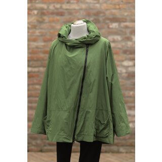 Hopsack Winterjacke grün