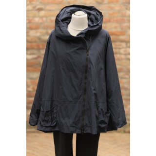 Hopsack Winterjacke navy