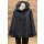 Hopsack Winterjacke navy