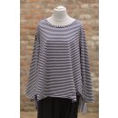 PLÜ PLUSLAVIE A Big Shirt Stripe Black/White