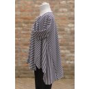 PLÜ PLUSLAVIE A Big Shirt Stripe Black/White
