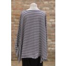 PLÜ PLUSLAVIE A Big Shirt Stripe Black/White