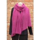Purschoen Kaschmirschal fuchsia