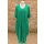Hopsack Kleid lang smaragd knitter