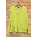 Hopsack Jacke knitter limette
