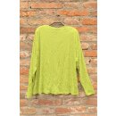 Hopsack Jacke knitter limette