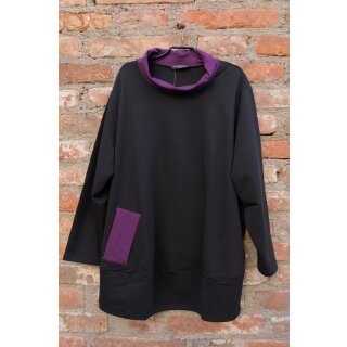 Anastasia by Kampeas Tunika 981 Oversize schwarz/beere