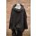 Zeitlos by Luana Tunika mit Taftkragen 571 Oversize schwarz, Gr. II