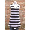 PLÜ PLUSLAVIE B Top Block Stripe schwarz/weiss Gr. L