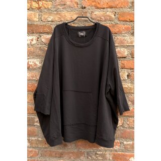 PLÜ PLUSLAVIE Widelongsweat 2053 black