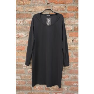 Zeitlos by Luana Schlichtes Basics Kleid schwarz, Gr.42 (Herstellergröße 4)