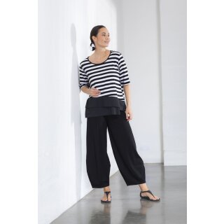 Anastasia by Kampeas Basic-Hose Jersey "Liebling" schwarz schwarz,Herstellergröße 3 (48-50)