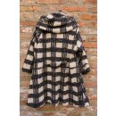 Hopsack Mantel Teddy long karo