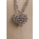 PLÜ PLUSLAVIE Jewellery Heart stone long