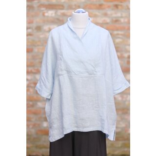 by basics Leinentunika Oversize Kimono light blue Gr.M