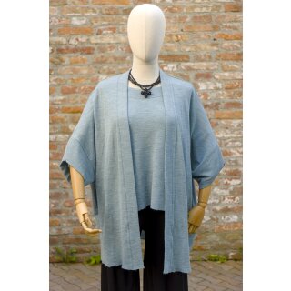 by basics Cardigan Strickhülle One Size artic melange