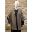 by basics Cardigan Strickhülle One Size earth melange