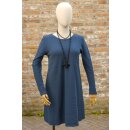 by basics Kleid oder Stricktunika long  A Line petrol blue