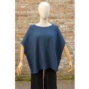 by basics Merino One Size extra weit petrol blue