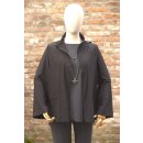 Zeitlos by Luana Jacke mit Kapuze 554 schwarz