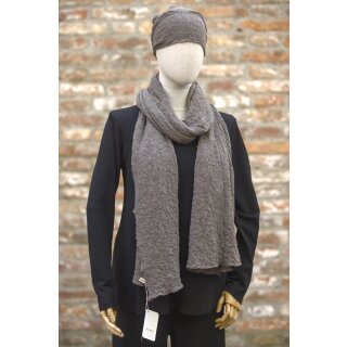 by basics Schal mit Struktur earth melange