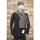 by basics Schal mit Struktur earth melange