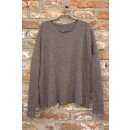 by basics Pullover Struktur earth melange