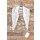 by basics Triangle raw white/sky blue melange