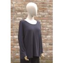 by basics Puristischer Pullover charcoal