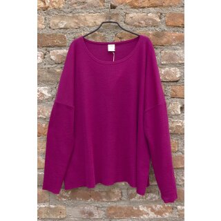 by basics Puristischer Pullover cerise