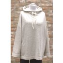 by basics Hoodie dawn grey melange