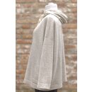 by basics Hoodie dawn grey melange