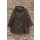Hopsack Winterjacke long "Mocca"