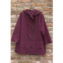 Hopsack Winterjacke long "Beere"