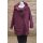 Hopsack Winterjacke long "Beere"