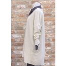 by basics V Longpullover pearl grey melange